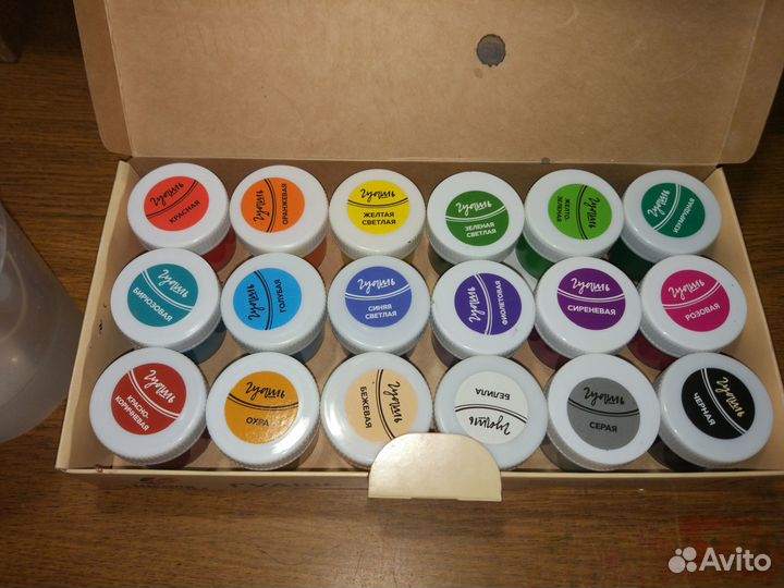 Краски художественные кисти