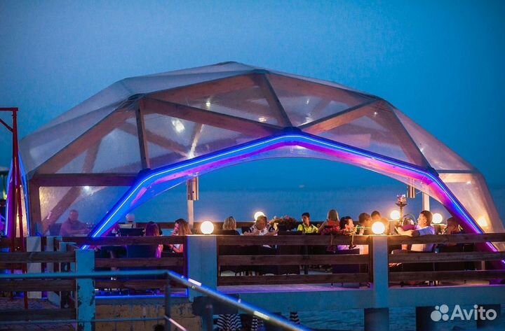 Купольный шатер-беседка
