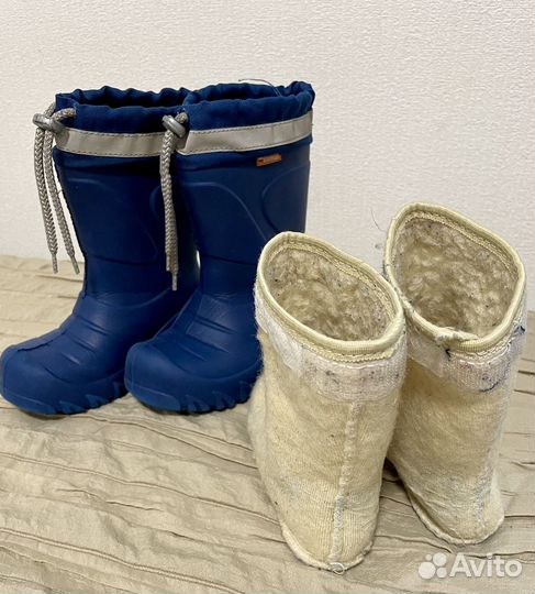 Резиновые сапоги эва Demar 26 и 30 размер