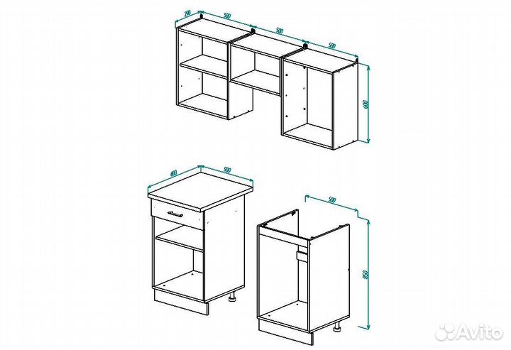 Кухонный гарнитур 