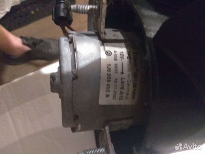 Вентилятор охлаждения двигателя