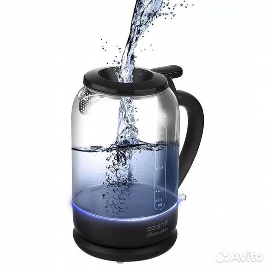 Чайник электрический Polaris PWK 1753CGL, Чёрный