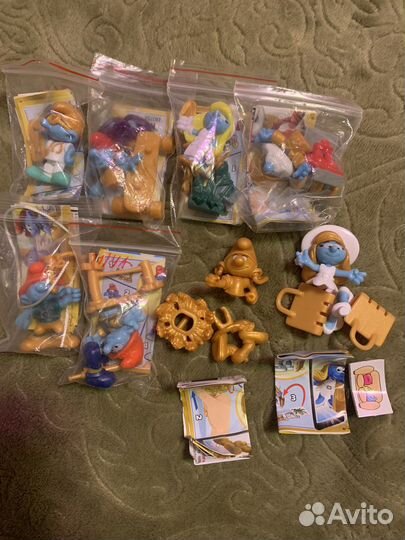 Смурфики серия киндер