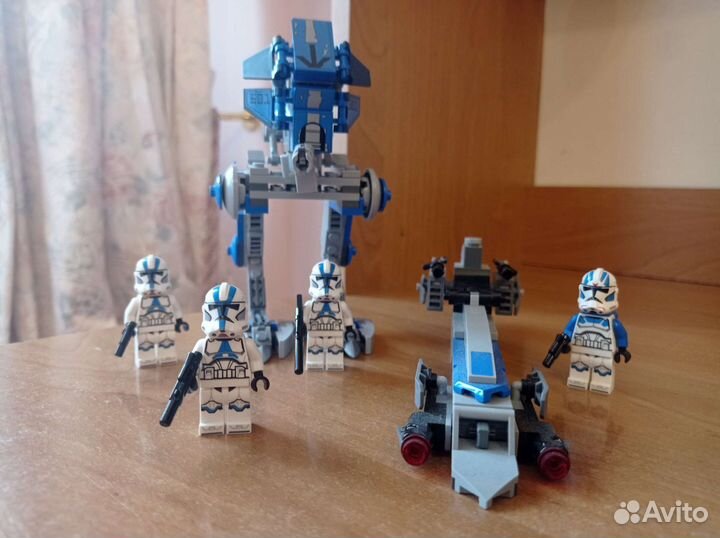 Lego star wars клоны 501 легиона
