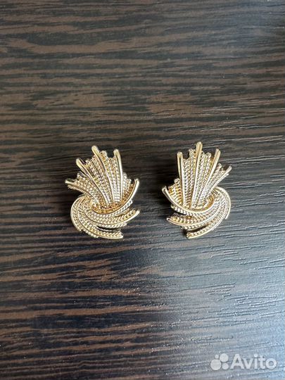 Серьги праздничные винтаж