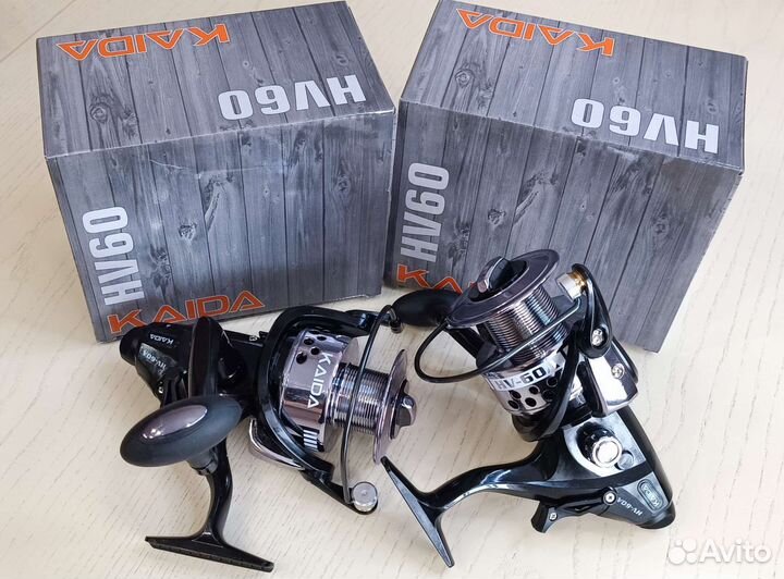 Катушка рыболовная с байтраннером 6000 5000 kaida