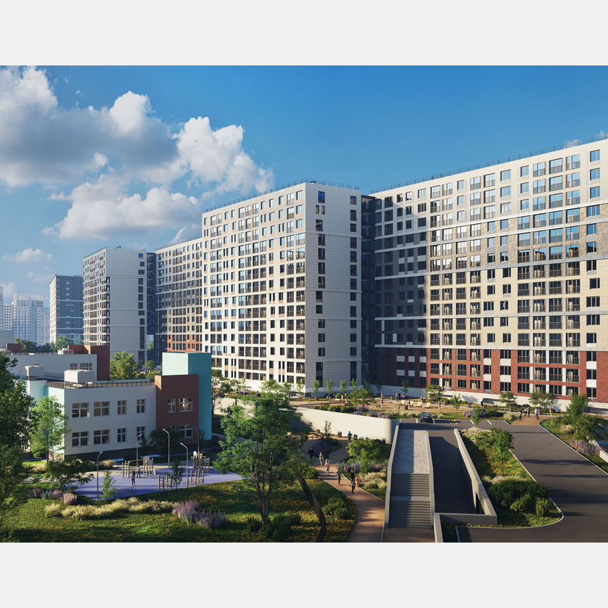 3-к. квартира, 91,3 м², 16/16 эт.