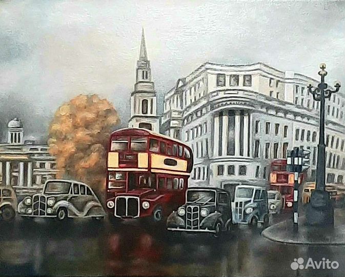 Картина маслом на холсте