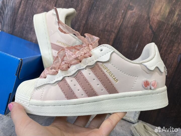 Кроссовки Adidas superstar cappuccino