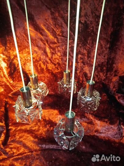 Люстра хрусталь ссср. Искра