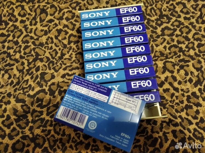 Аудиокассеты новые запечатанные sony, TDK, Maxell
