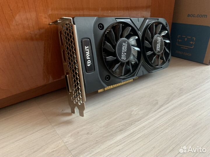 Видеокарта gtx 1050 ti 4gb palit