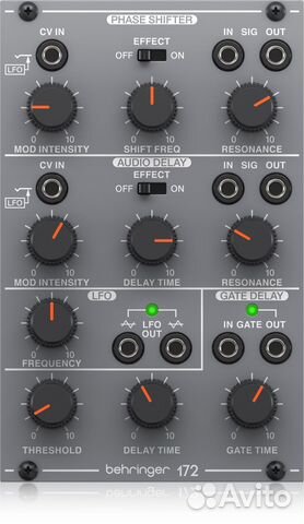 Аналоговый модуль Behringer 172 phase shifter/dela