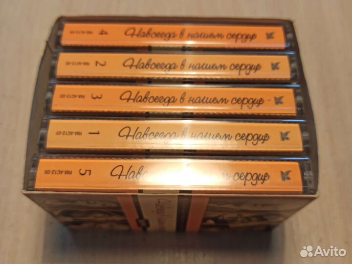 Новые аудиокассеты со студийной записью