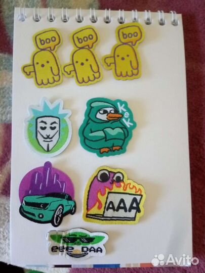 Стикерсы из магнита