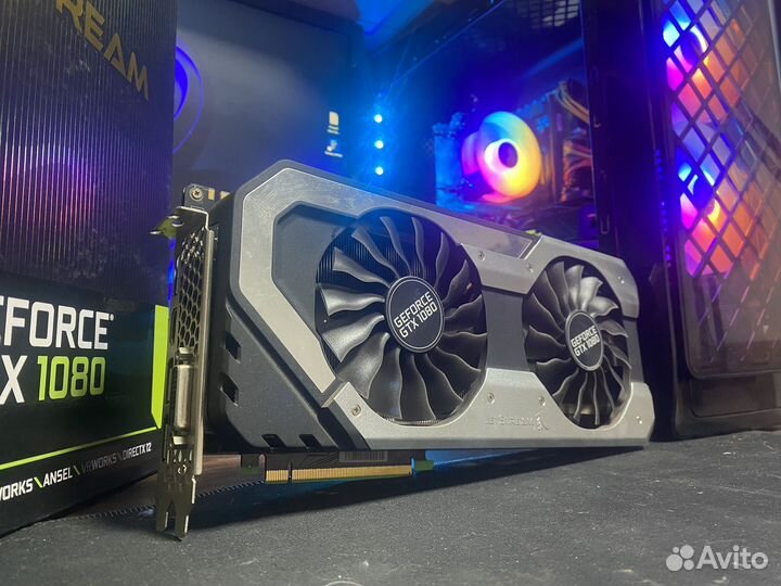 Видеокарта GTX 1080 JetStream