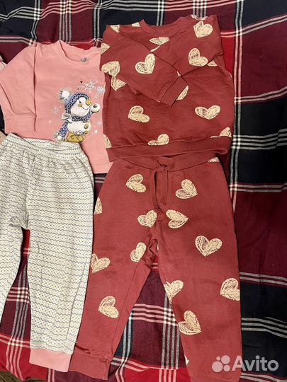 Вещи пакетом на девочку 92