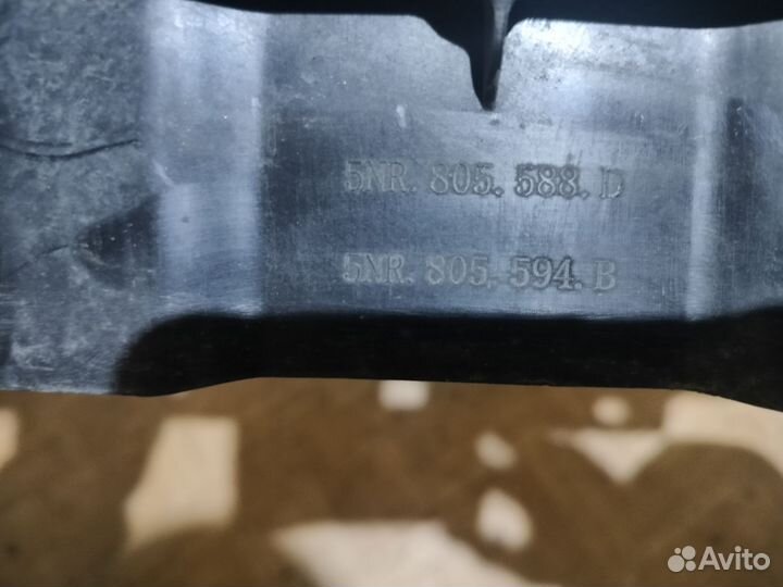 Панель передняя volkswagen tiguan