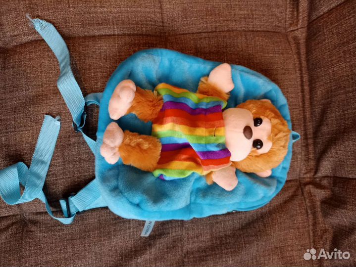 Мягкая игрушка рюкзак