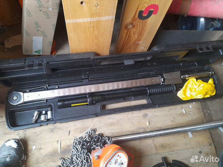 Динамометрический ключ wurth 300-1000N.m Art.07147