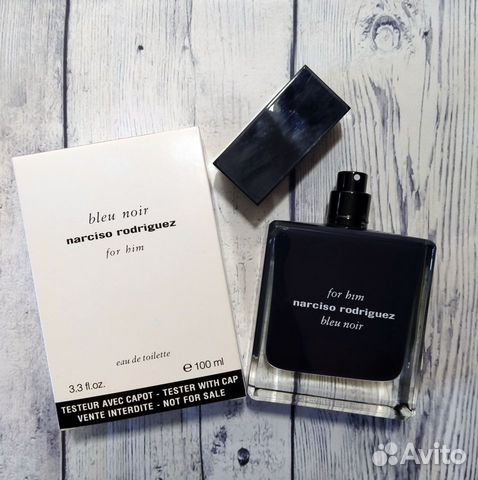 Narciso rodriguez bleu noir 100ml тестер полный