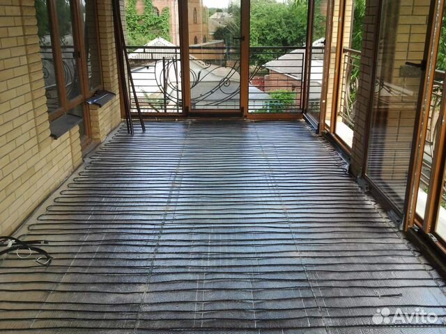 Теплый пол под плитку и стяжку