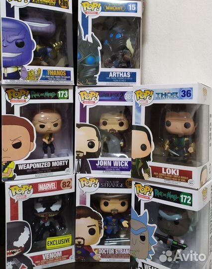 Игрушки серии funko POP - герои любимых фильмов