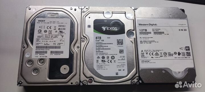 Жесткий диск SAS 8Tb 1шт