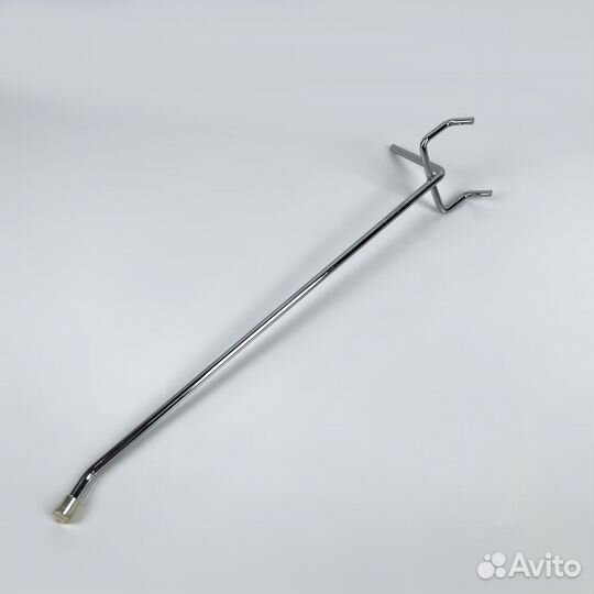 Крючок на перфорацию одинарный L250мм d4,8мм, ш