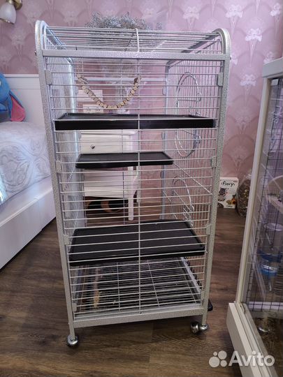 Большая клетка для кроликов, хорьков, шиншилл