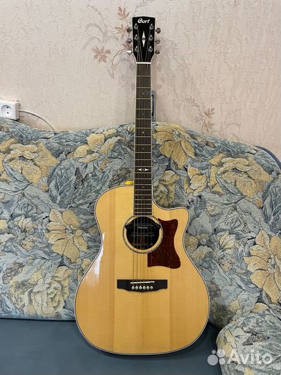 Эл.Акустическая гитара Cort GA5F PF NAT. Комплект