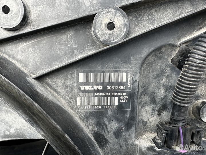 Диффузор радиатора Volvo XC90