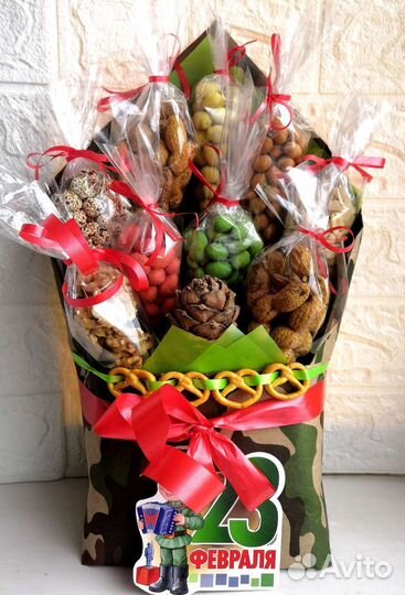 Мужские букеты