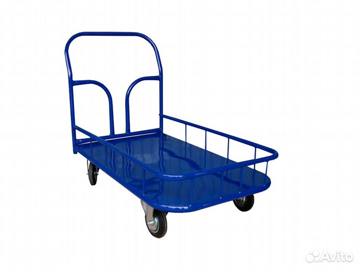 Тележка платформенная с бортиком 150 мм. тпб 2