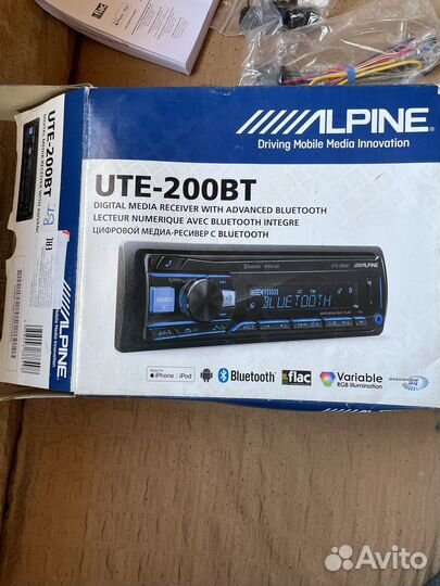 Магнитола алпайн