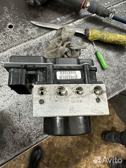 Блок абс volkswagen polo