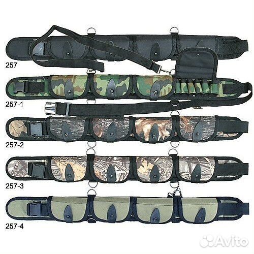 Патронташ К-12 24 патрона закрытый (257) хсн