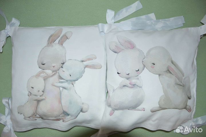 Бортики в кроватку