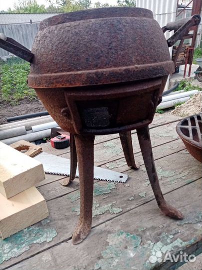 Жаровня чугунная