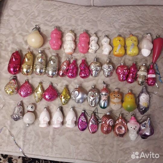 Елочные игрушки СССР