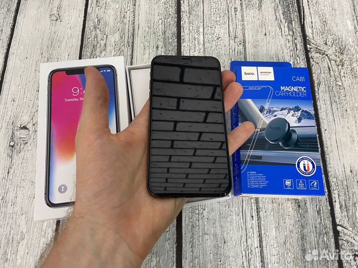 iPhone X 64 gb black A1356