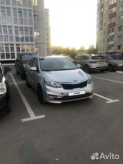 Kia Rio 1.6 МТ, 2015, 233 000 км