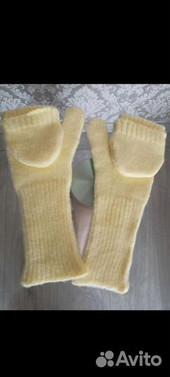 Комплект (шапка,шарф, рукавички)