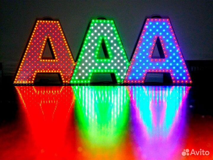 Объемные буквы. Вывеска. Наружная реклама