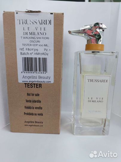 Walking On Via Fiori Oscuri Trussardi, edp,от 100