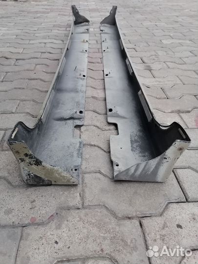 Пластиковые пороги Toyota Funcargo