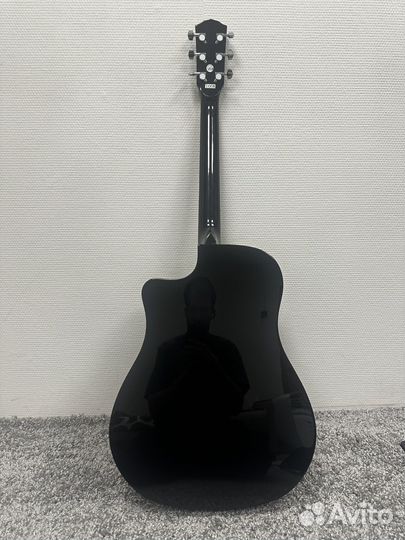 Электроакустическая гитара fender cd 60 sce black