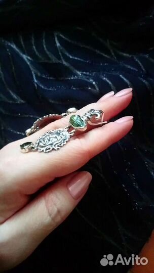 Серьги серебро 925 проба
