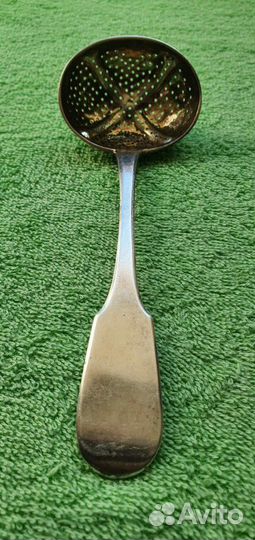 Ситечко для чая Андреевский Крест 1850 год серебро