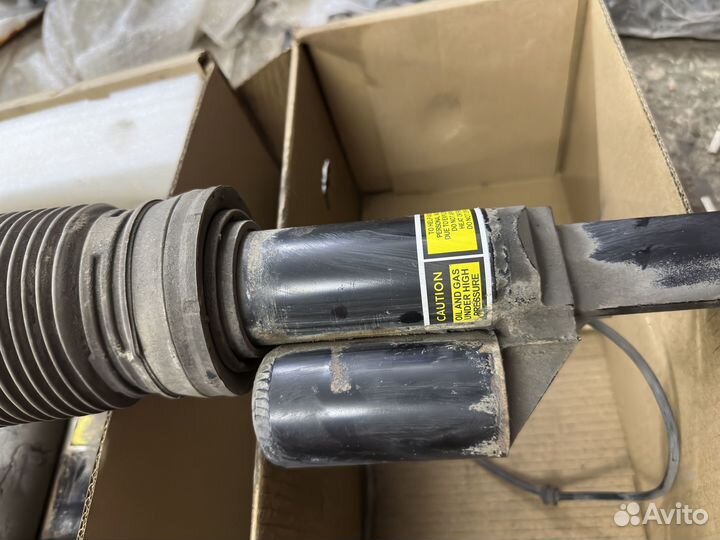 Пневмостойки передние w221 полный привод